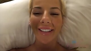 Fucking a real pornstar with the addition of filming it (real) POV - Bella Rose